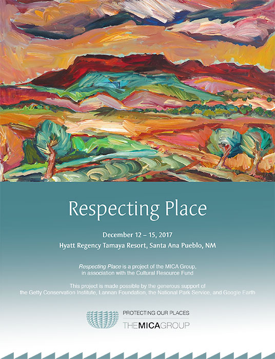 Respecting Place Event poster